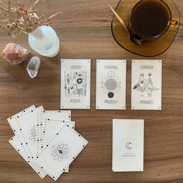 mini deck astrologique
