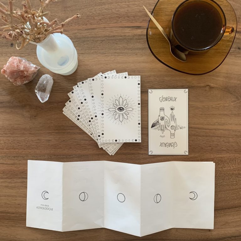 mini deck astrologique