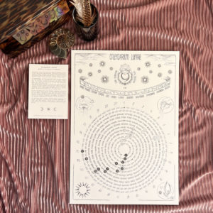calendrier lunaire AF.ART mystiques astrologique