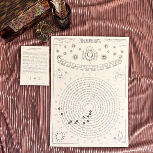 calendrier lunaire AF.ART mystiques astrologique