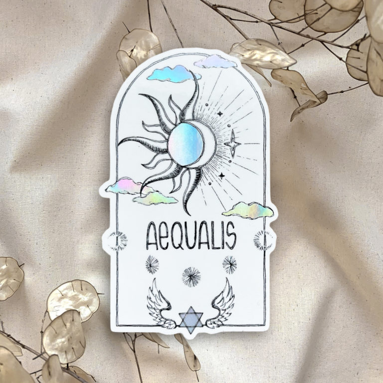 AF.ART sticker lune soleil mystique