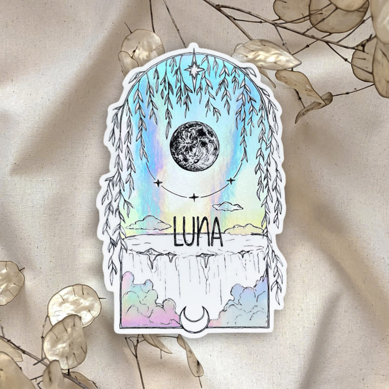 AF.ART sticker lune soleil mystique