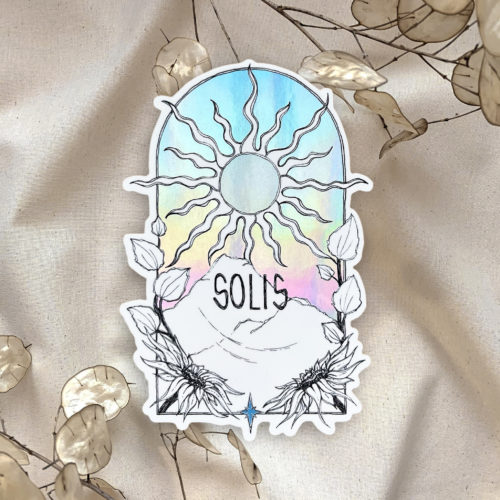 AF.ART sticker lune soleil mystique