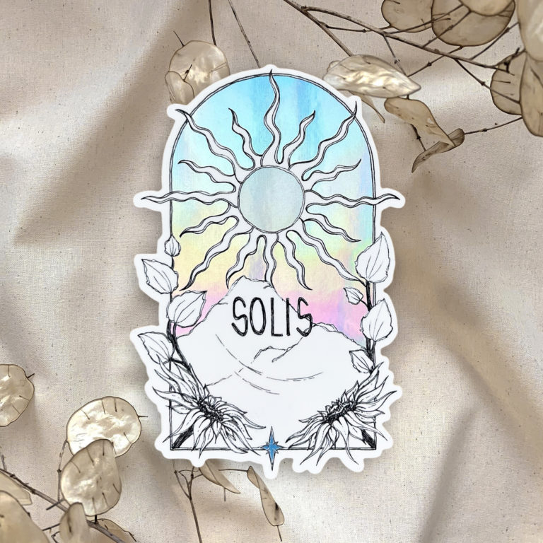 AF.ART sticker lune soleil mystique